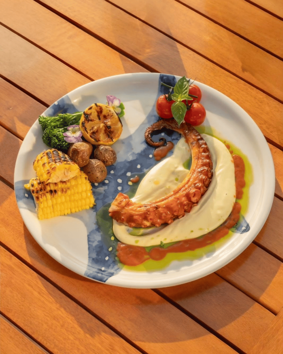Signature dish _ Pulpo A La Brasa